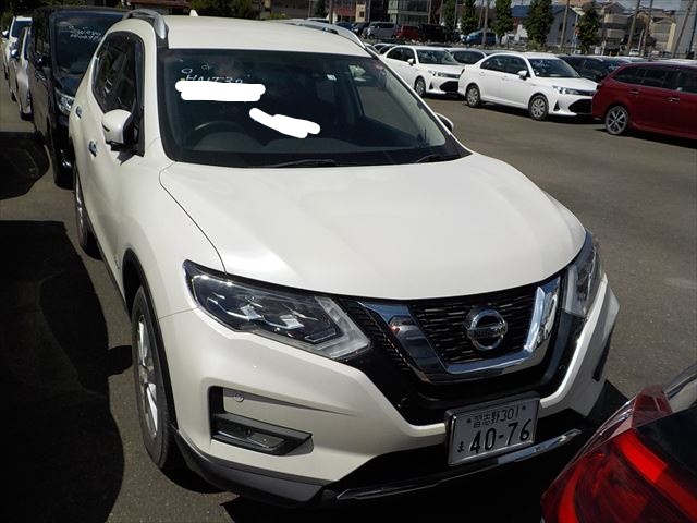 NISSAN XTRAIL HYBRID 20XI EMERGENCY BRAKE 2018 PEARL