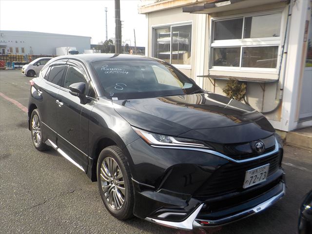 TOYOTA HARRIER Z LEATHER PACKAGE 2021 BLACK