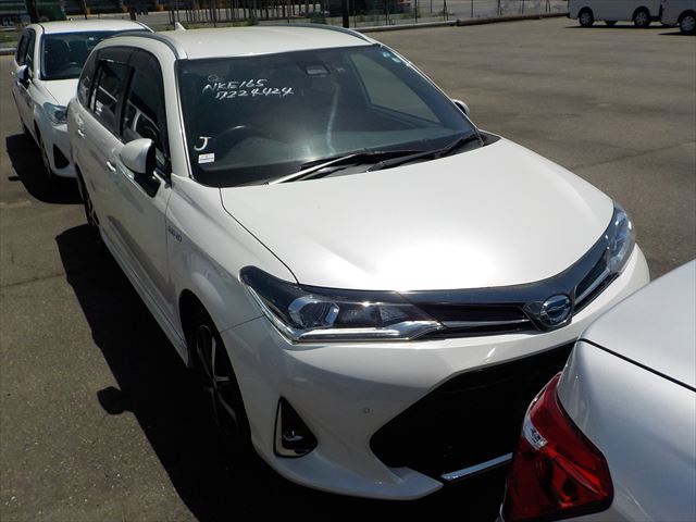 TOYOTA AXIO FIELDER HYBRID G-WXB 2019 PEARL