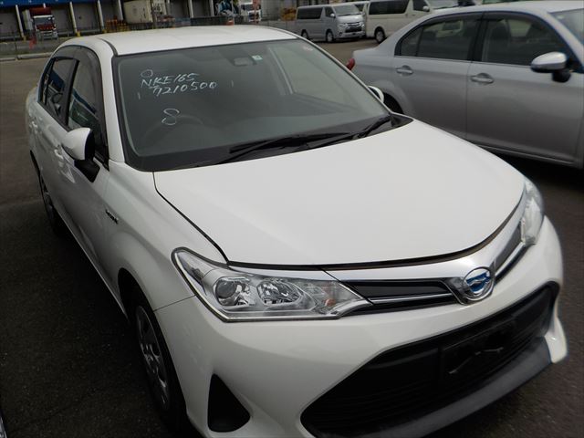 TOYOTA COROLLA AXIO, HYBRID X 2019 WHITE