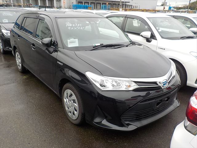 TOYOTA  AXIO FIELDER HYBRID EX 2019 BLACK