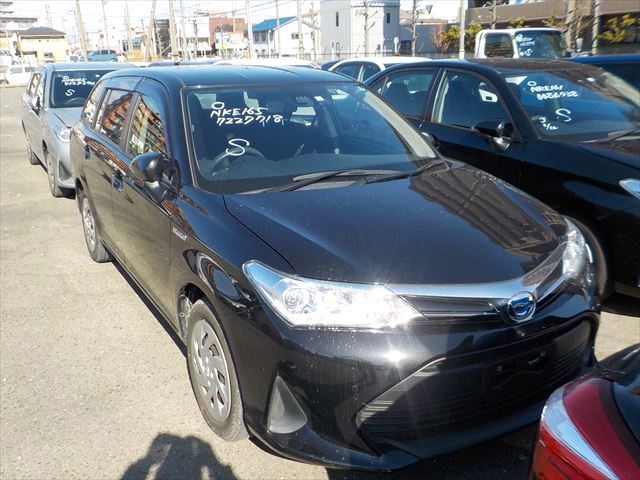 TOYOTA AXIO FIELDER HYBRID X 2019 BLACK