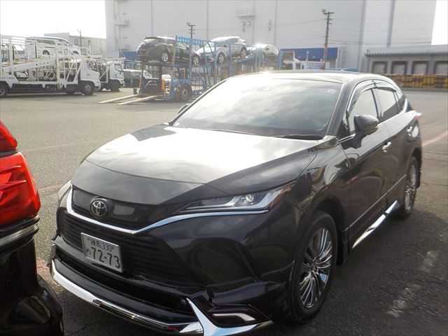 TOYOTA HARRIER Z LEATHER PACKAGE 2021 BLACK