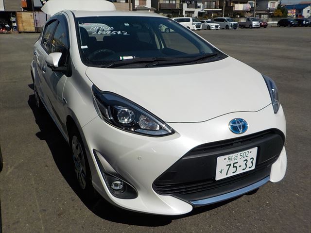 TOYOTA AQUA, HYBRID S 2019 PEARL