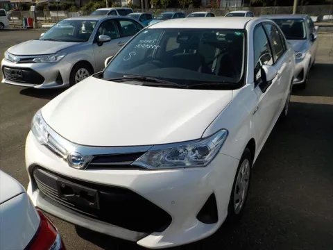 TOYOTA COROLLA AXIO, HYBRID, NKE165, EX, YEAR 2020,WHITE COLOR