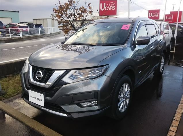 NISSAN XTRAIL HYBRID HT32 20XI EMERGENCY BRAKE  2018 GRAY