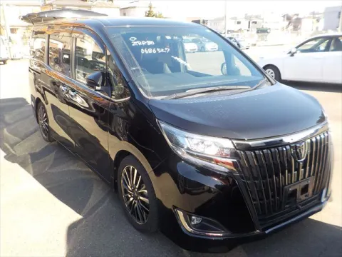 TOYOTA ESQUIRE, ZRR80G, GI PREMIUM PKG-BLACK TAILORED, BLACK COLOR