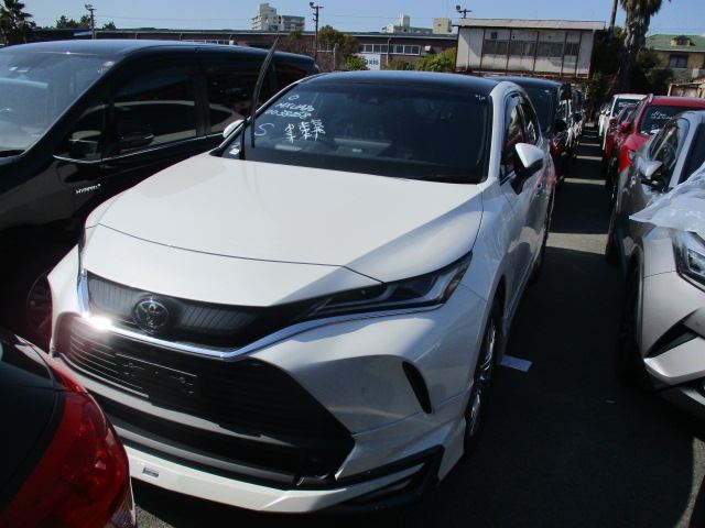 TOYOTA HARRIER 2021 Z LEATHER PEARL
