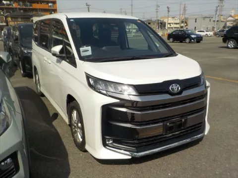 TOYOTA NOAH, MZRA90W, S-G, PEARL COLOR, YEAR 2022, NEW SHAPE, 1980CC