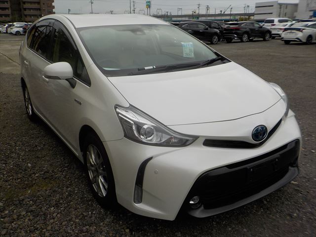 TOYOTA PRIUS ALPHA HYBRID G 2019 PEARL